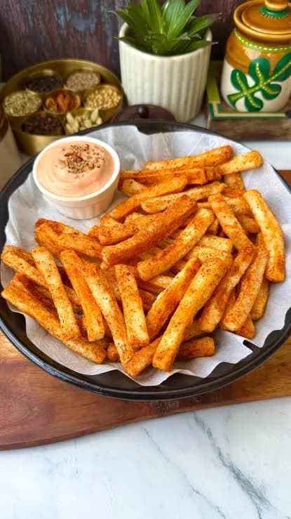 Golden Hot Masala Fries